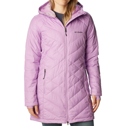 Columbia Women's Heavenly Long Hooded Jacket - Gumdrop