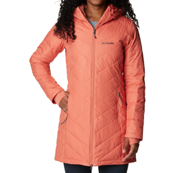 Columbia Women's Heavenly Long Hooded Jacket - Faded Peach