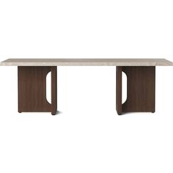 Menu Androgyne Sand/Dark Stained Oak Coffee Table 17.7x47.2"