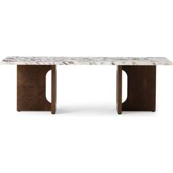 Menu Androgyne Dark Stained Oak/Calacatta Viola Table Basse 45x120cm