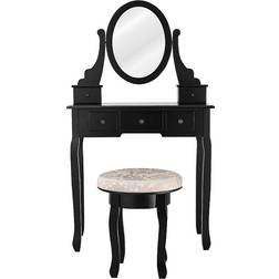 Gymax Vanity Table Dressing Table 16x30"