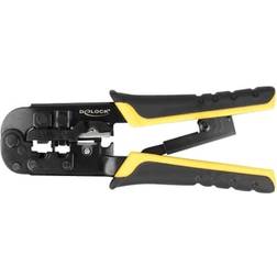 DeLock Universal Crimping Tool with Wire Stripper RJ45 8P 6P Crimptång