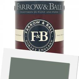Farrow & Ball Smoke 47 Modern Ceiling Paint, Wall Paint Green 2.5L