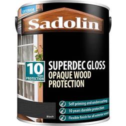 Sadolin 5028855 Superdec Opaque Wood Gloss Black