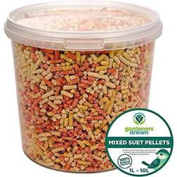 GardenersDream Mixed Suet Pellets Wild Bird Food 10L