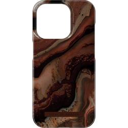 Ideal of Sweden Mobilskal MagSafe iPhone 15PR Dark Amber Marble