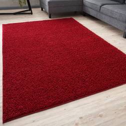 THE RUGS Square Shape Myshaggy Red