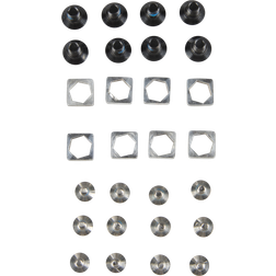 LEATT Bolt Kit Complete X-frame Pair Silver