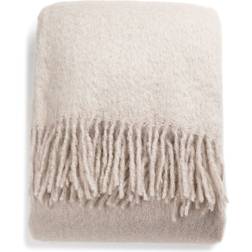 Stackelbergs Mohair Filt Vit, Beige (170x130cm)