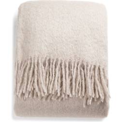 Stackelbergs Pledd Mohair Blanket Teppe Hvit