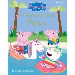 Feriemoro med Peppa en klistremerkebok