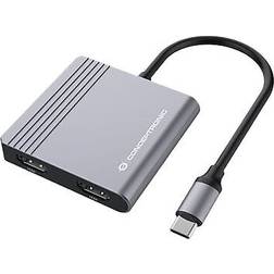 Conceptronic Dockingstation USB-C 2