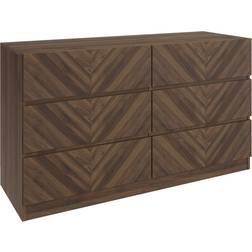 GFW Catania Walnut Chest of Drawer 120x68cm