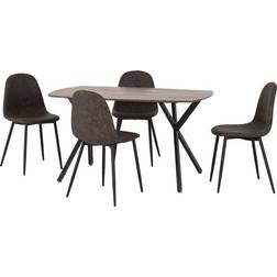 SECONIQUE Athens Dining Set 5pcs