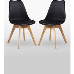 Life Interiors Lorenzo Padded Tulip Kitchen Chair