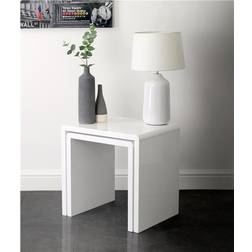B&Q High Gloss of 2 Nesting Table