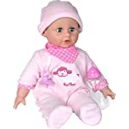 Simba DICKIE GROUP Laura Drinking Baby Doll 38cm Fjernlager, 5-6 dages levering