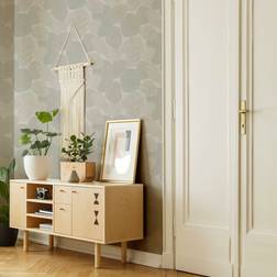 Fresco Reflection Sage Wallpaper wilko