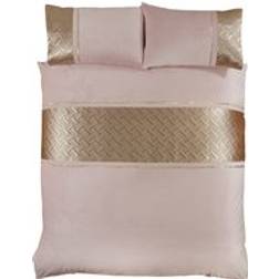 Rapport Capri Blush Duvet Cover Black, Pink, Gold
