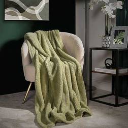 Brentfords Teddy Filt Grön (200x150cm)