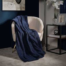 Brentfords Teddy Fleece Blankets Blue