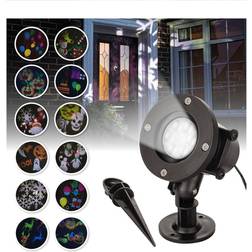 Valiant Fun Halloween Outdoor Led Image With 12 Interchangeable Night Light