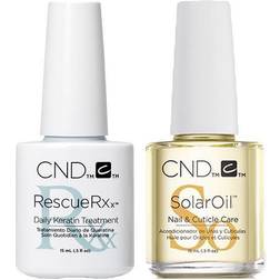 CND RescueRXx & SolarOil Duo 15ml