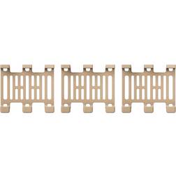 Tractive GPS DOG XL Rubber Clips x3 Brown