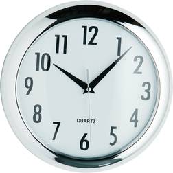 Premier Housewares Maison Chrome Effect Wall Clock