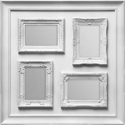 Premier Housewares Maison Vintage Style Silver 4 Photo Frame