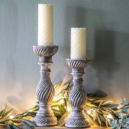 Gallery Direct Amesbury Aged Candle Holder