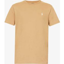 Polo Ralph Lauren – Brun t-shirt med avsmalnande passform och ikonlogga-Brown