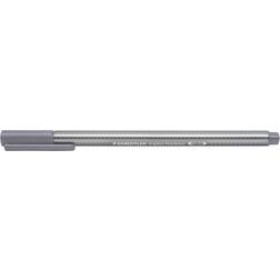 Staedtler Fineliner triplus duvgrå 20st