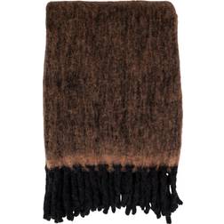 House Nordic Carmel Plaid Tæppe Brun (170x130cm)