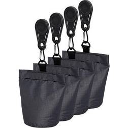 Aerocover Sandpåsar 4-pack Stolsöverdrag Svart, Grå