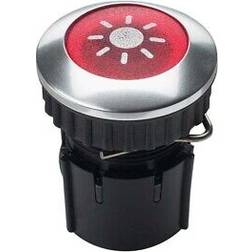 GROTHE Protact 101 LED alu-rot Klingeltaster