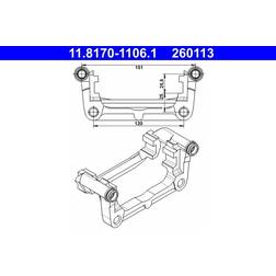 ATE bremssattel 11.8170-1106.1