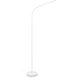 Briloner Pivaz LED-Gulvlampe Justerbar Berøringsdæmper Hvid Gulvlampe