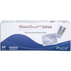 GLUCOSMART Salsa Blutzuckerteststreifen einzeln 50x1 Stück