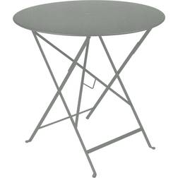 Fermob Table Pliante Bistro Ronde Ø 77 cm C7 Gris Lapilli Gris