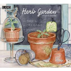 Lang 2024 Wall Calendar 24"x12" Herb Garden