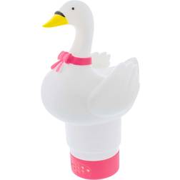 U.s. pool supply princess swan floating pool dispenser, hold 3" tablets