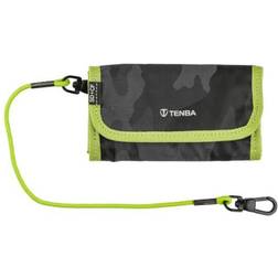 Tenba Tools Reload SD6 CF6 Card Wallet Gray Camouflage/Lime