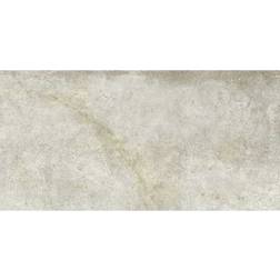 The Tile Life The Tile Life The Wilds 12" 24" Bone/ Ivory Matte Porcelain Wall and Floor Tile