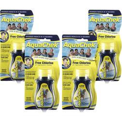 Aquachek yellow free chlorine 4 pack