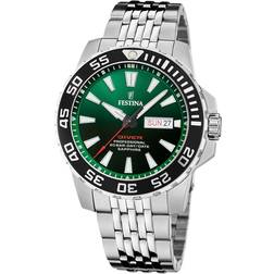 Festina F20661/2 Green Divers Wristwatch