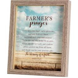 Dicksons Framed Art undefined Natural & 'Farmer's Prayer'