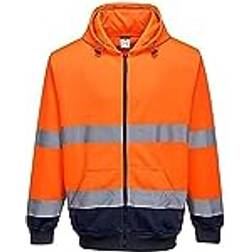 Portwest High Visibility Hættesweatshirt M/ Lynlås