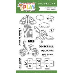 PhotoPlay Photopolymer Clear Stamps-Go Outside And Play