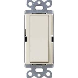 Lutron 29225 CA-4PSNL-LA CLARO 120VAC/600W 4W SWITCH LA Push Light Switch